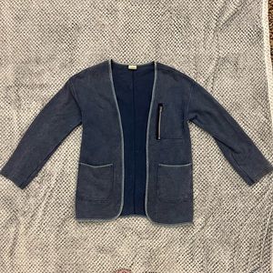 Blue Cardigan